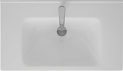 Misty Тумба с раковиной Спарта 80 белая – фотография-4